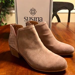 Susina Bootie Suede - Blakely-Lea Size 9.5